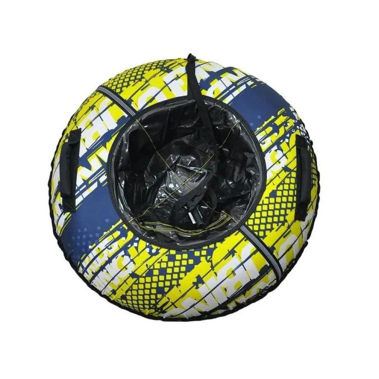 Детская зимняя ватрушка тюбинг для катания 85 см — картинка 5