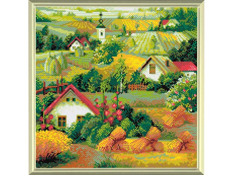 Алмазная вышивка «Сербский пейзаж» — картинка 2