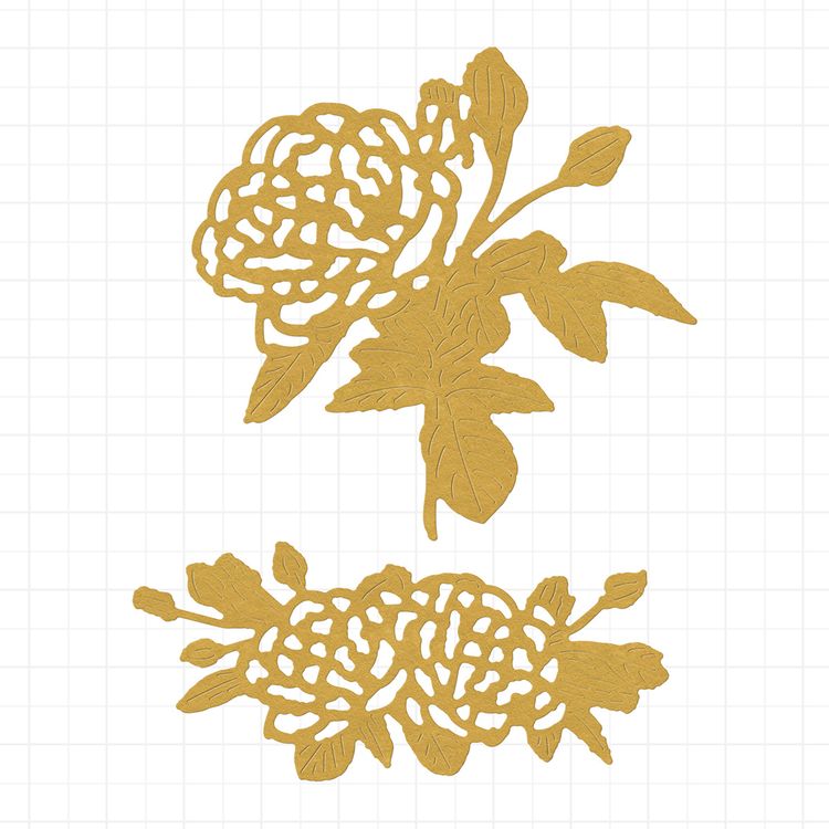 Набор ножей для вырубки «Цветы», 7,3x3,4 см, 2 шт., Mr.Painter — картинка 2