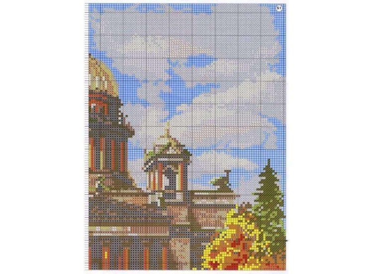 Набор для вышивания «Исаакиевский собор» — картинка 3