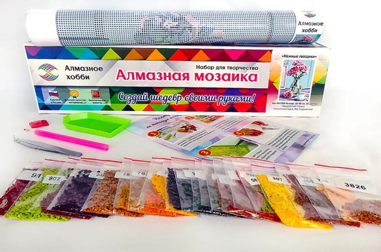 Алмазная вышивка «Голуби» — картинка 4