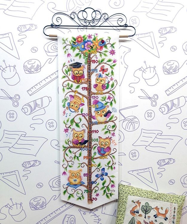 Набор для вышивания «Ростомер. Совята» — картинка 5