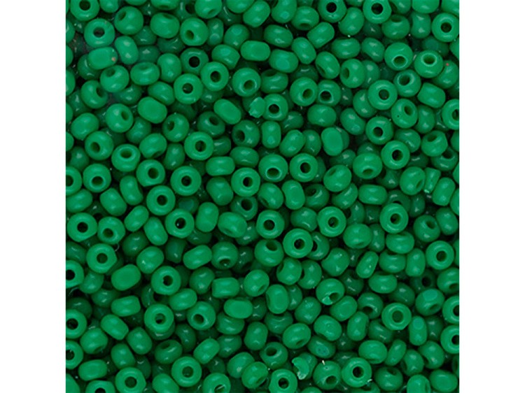 Бисер Чехия CHARLOTTE 1 361-11001 1,7 мм 13/0, 50 г, цвет: 53250 светло-зелёный