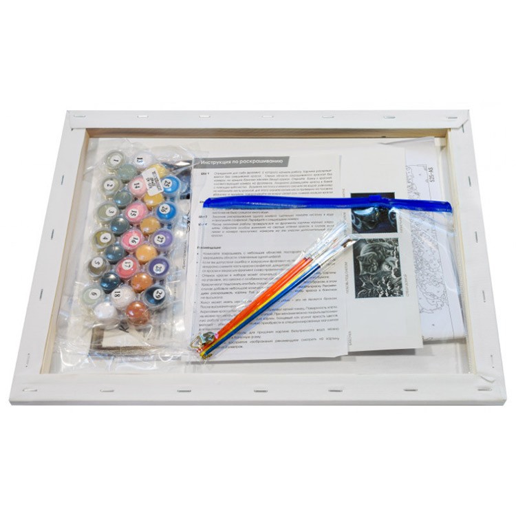 Картина по номерам «Моя радость» — картинка 3