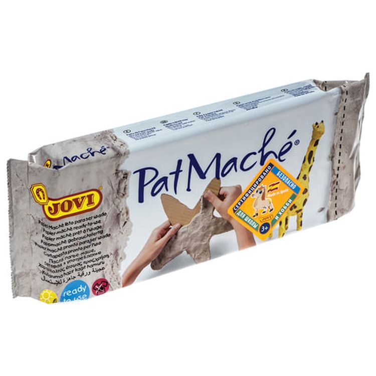Паста папье-маше «Patmache» JOVI, 680 г, серый — картинка 2