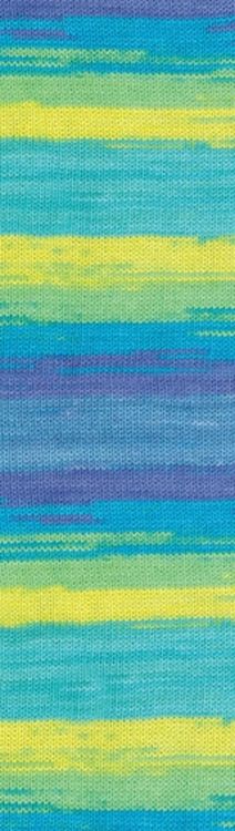 Пряжа ALIZE Bella Batik 100 (4146), мультиколор, 5 шт. по 100 г — картинка 2