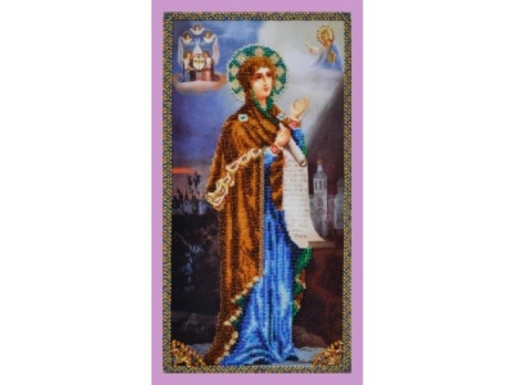 Набор для вышивания бисером «Икона Божией Матери Боголюбской»