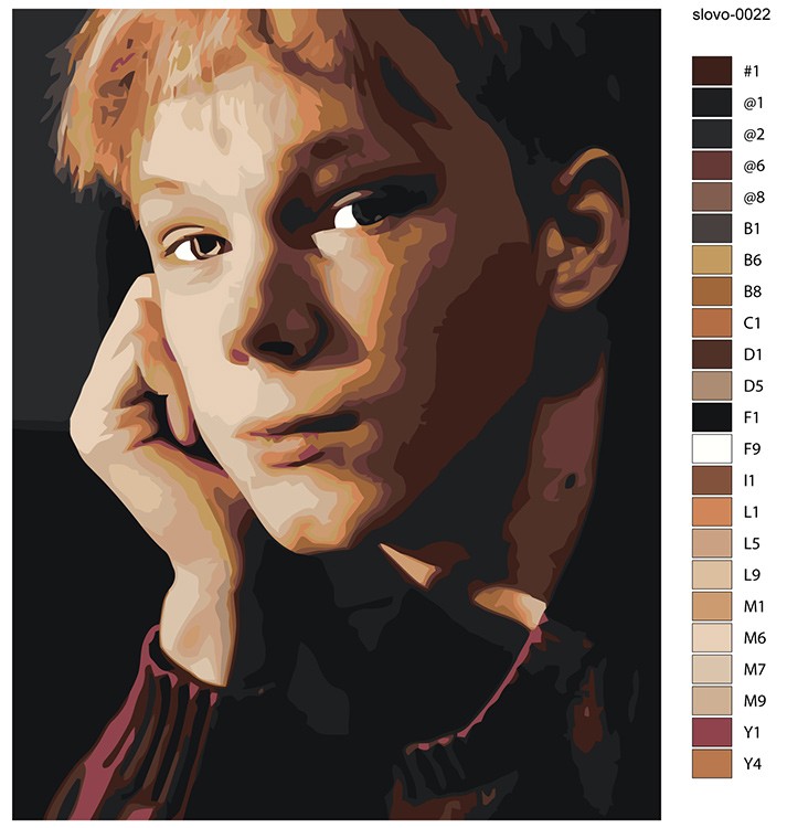 Картина по номерам «Слово пацана Кровь на асфальте: Ералаш» — картинка 2