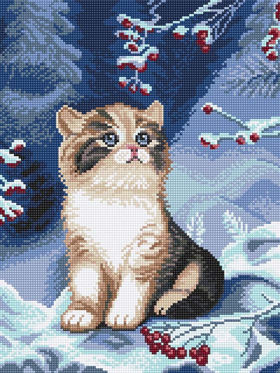 Алмазная вышивка «Пушистое счастье» — картинка 2