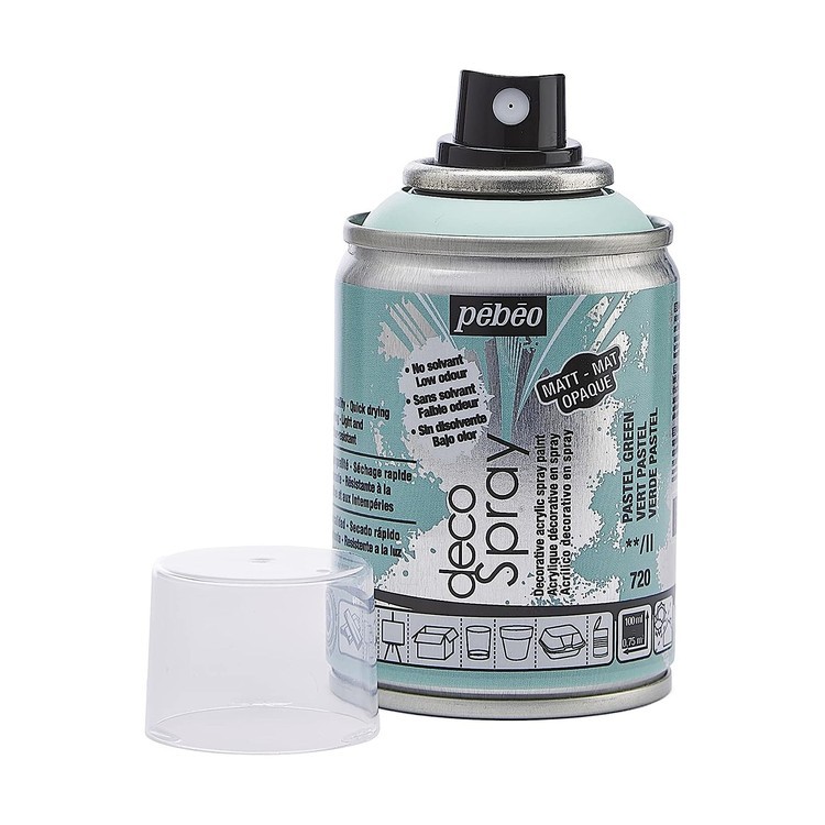 Краска на водной основе decoSpray, 093720 Пастельно-зеленый — картинка 2