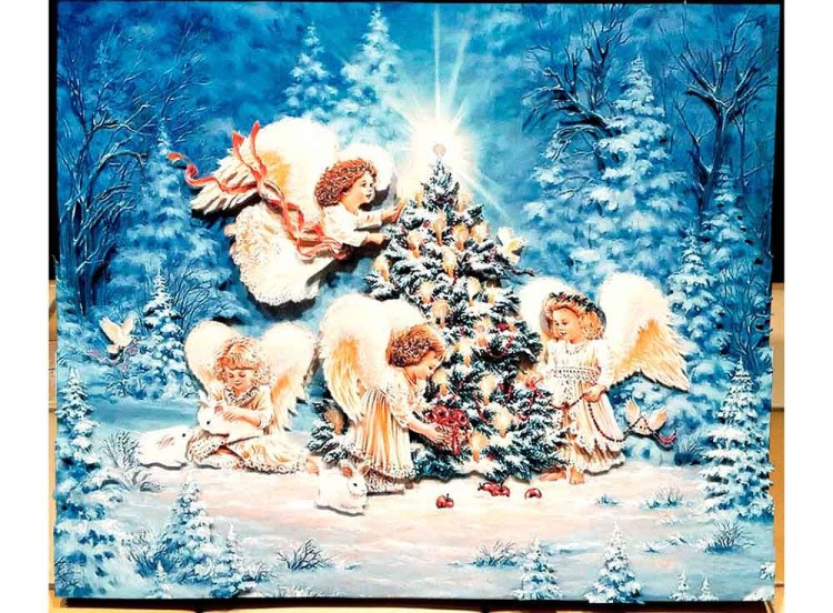 Папертоль «Рождественские Ангелы» — картинка 2