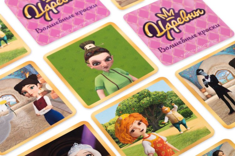 Игра настольная «Царевны. Волшебные краски» — картинка 3