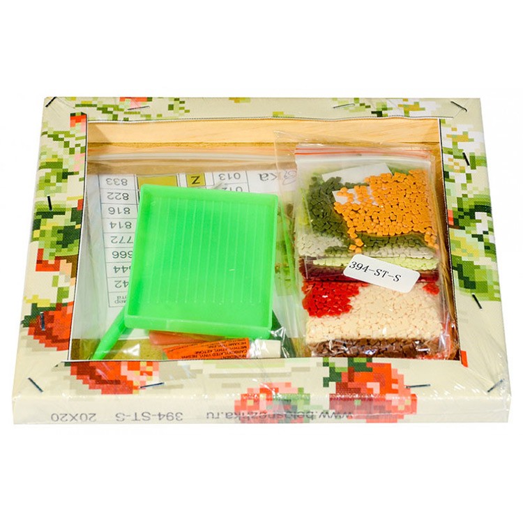 Алмазная вышивка «Садовая земляника» — картинка 3