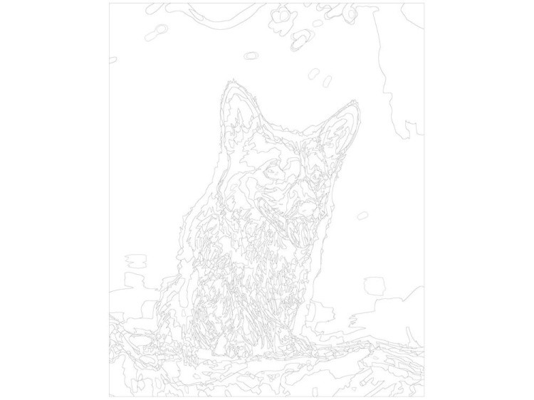 Картина по номерам «Собака» — картинка 3