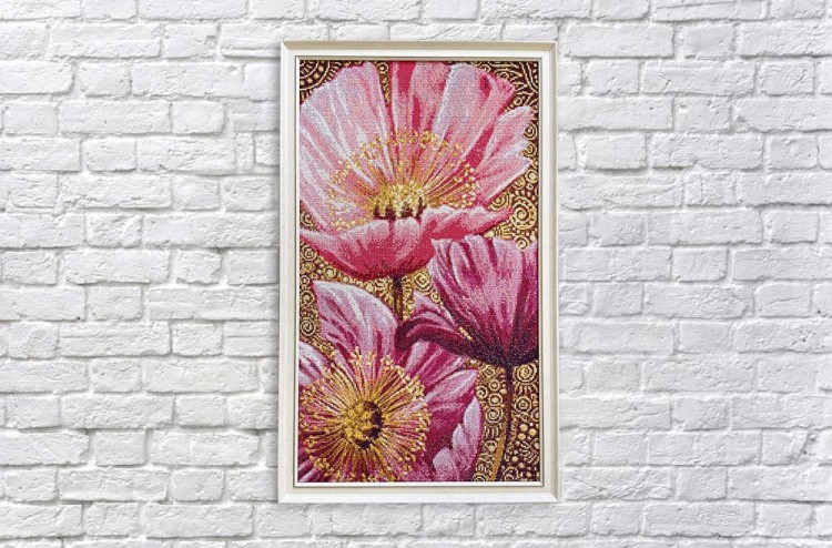 Алмазная вышивка «Изысканные цветы» — картинка 4