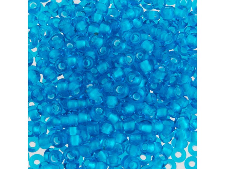Бисер Чехия круглый 331-19001 2,3 мм 10/0, 50 г, цвет: 65156 голубой