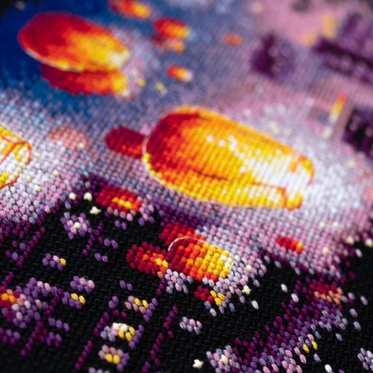 Набор для вышивания «Фонарики желаний» — картинка 2