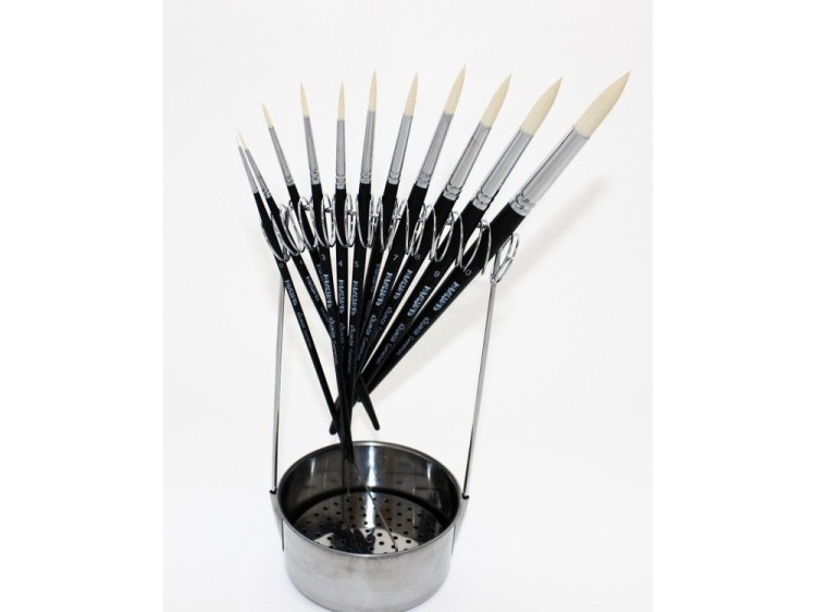 Кисть синтетическая «Зима» круглая №2 — картинка 2