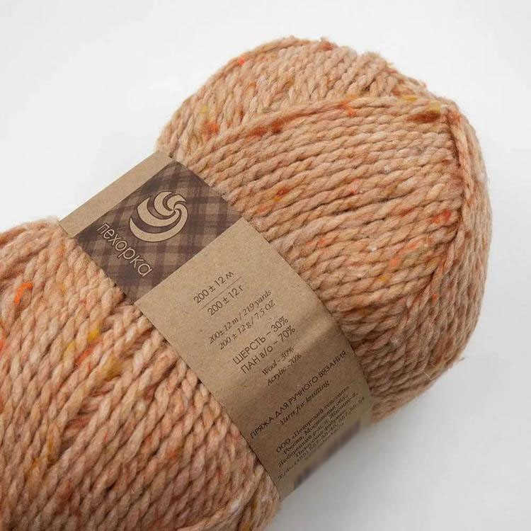 Пряжа Пехорка Смесовая (89), фрез, 5 шт. по 200 г — картинка 3