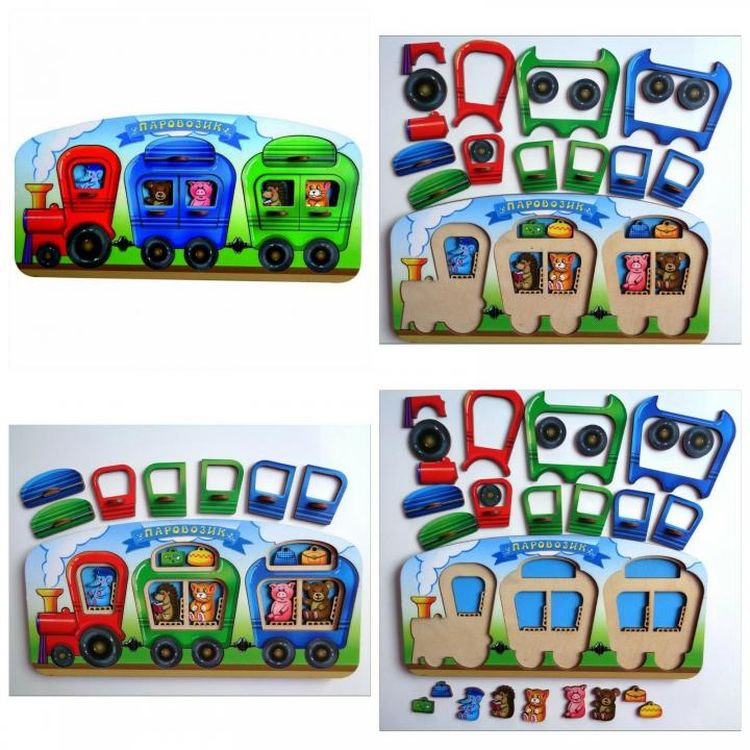 Пазл «Паровоз» — картинка 3