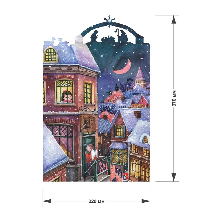 Деревянные пазлы DAVICI «Рождественский ангел» — картинка 2