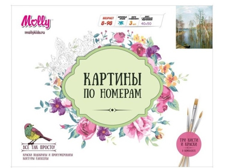 Картина по номерам «Большая вода» — картинка 2