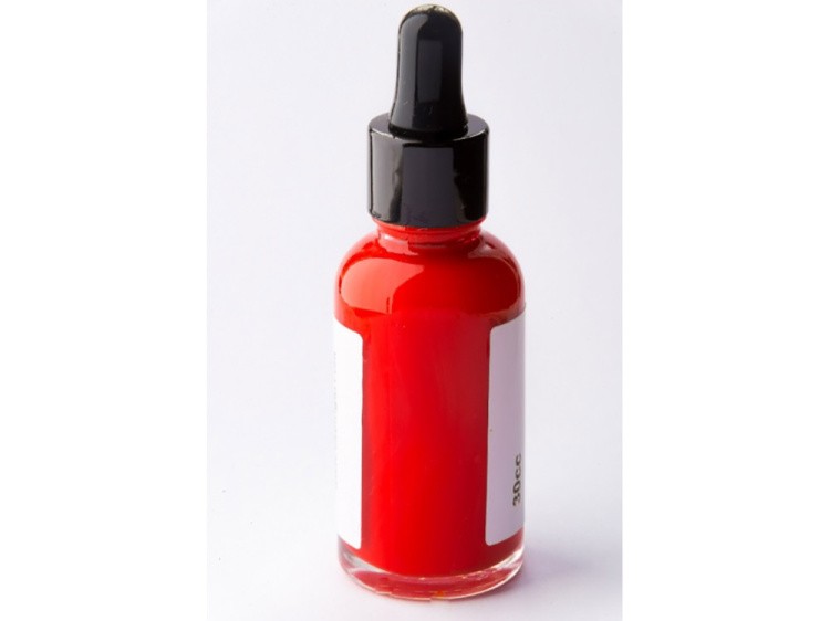 Краска для эбру красная 30 мл, Karin — картинка 2