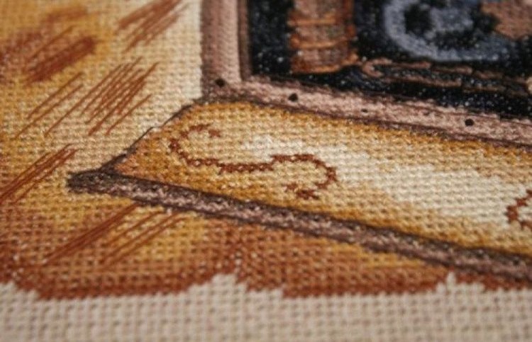 Набор для вышивания «Кофе в зернах» — картинка 2