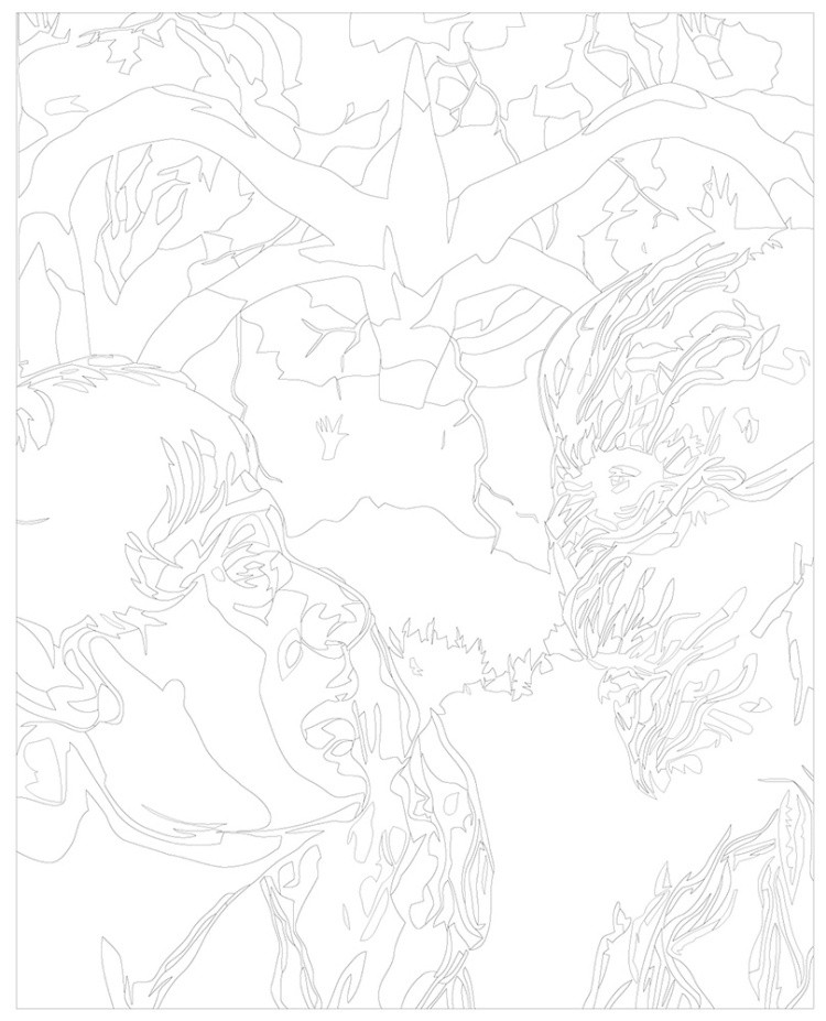 Картина по номерам ОСД Очень странные дела Уилл и Векна — картинка 3