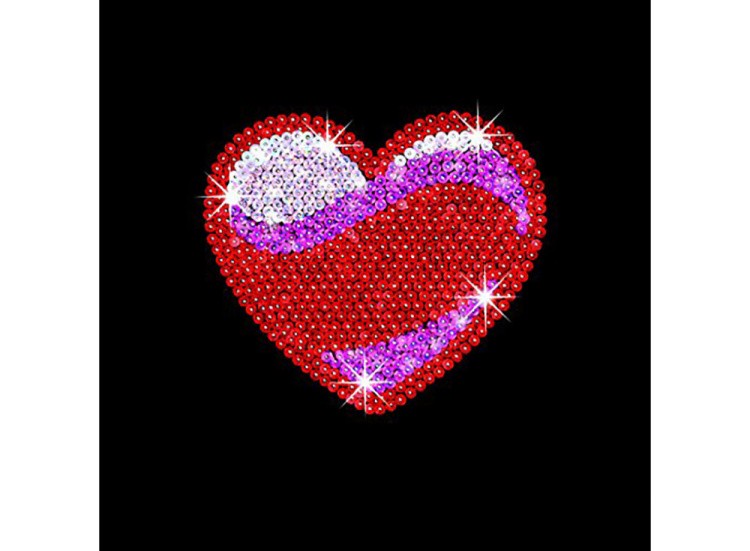 Мозаика из пайеток «Красный гламур» — картинка 4