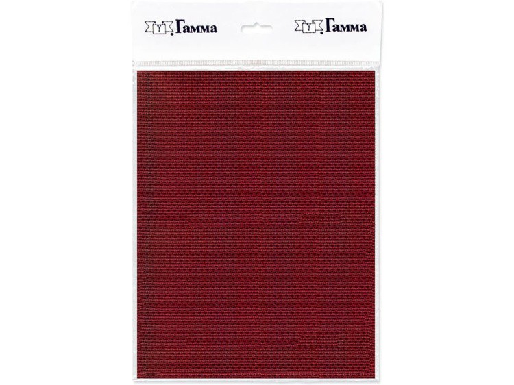 Канва Aida 14 Gamma бордовая 150x100 см — картинка 2