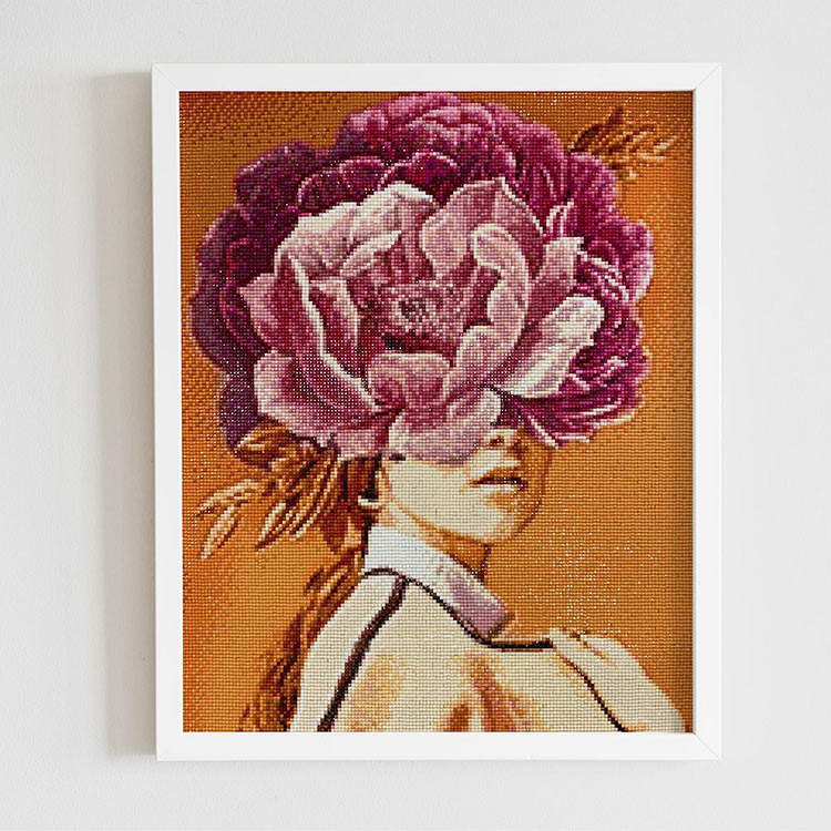 Алмазная вышивка «Цветочная симфония» — картинка 3