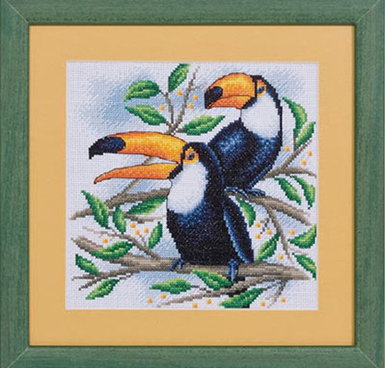 Набор для вышивания «Туканы» — картинка 2