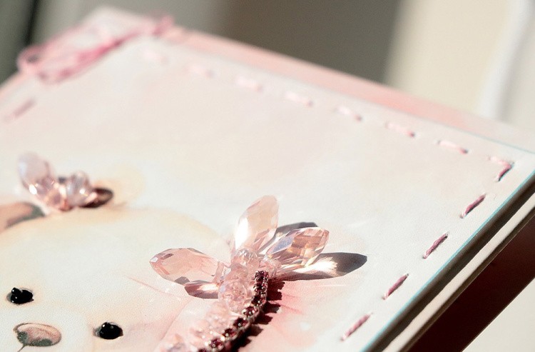 Набор для вышивания хрустальными бусинами открытка-конверт «С любовью!» — картинка 2