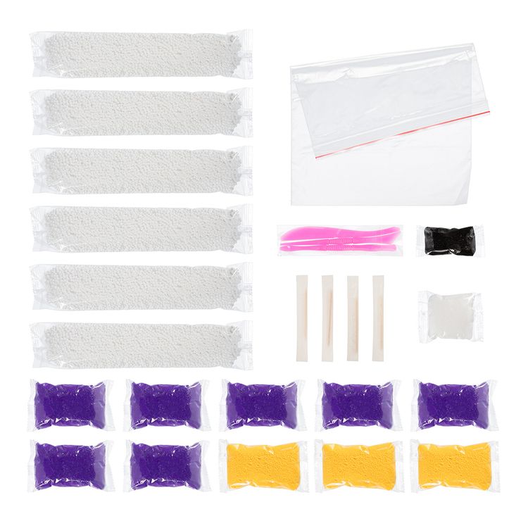 Мега набор легкого пластилина &quot;Большая игрушка. Монстрик большой», фиолетовый, 4 цв., Лео Играй — картинка 3