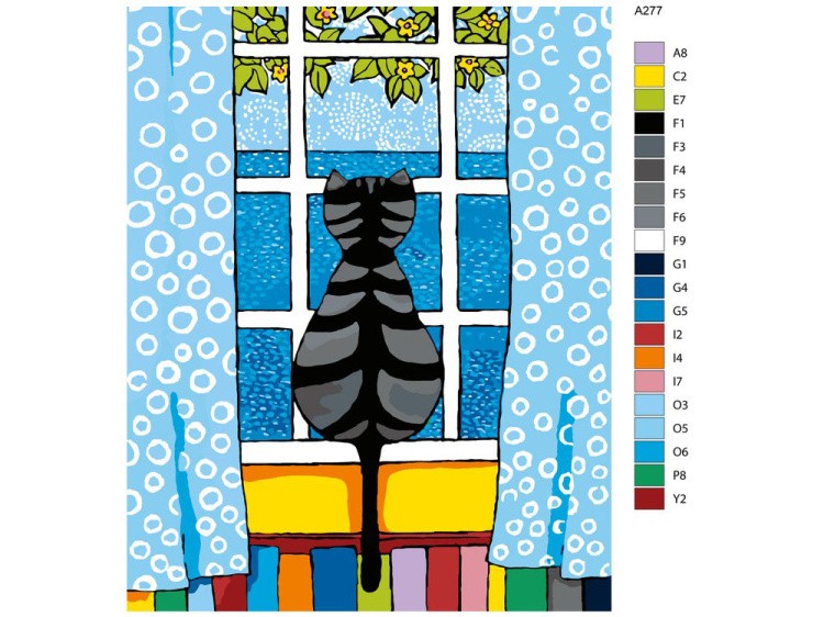 Картина по номерам «Весна за окном» — картинка 2