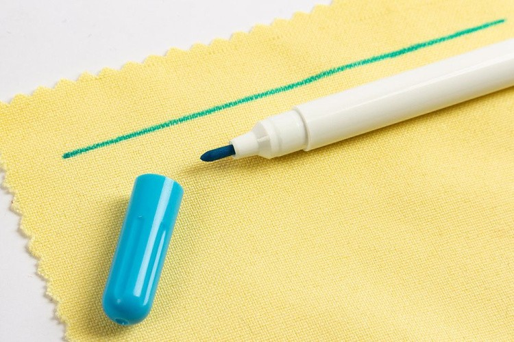 Маркер смывающийся, голубой — картинка 4