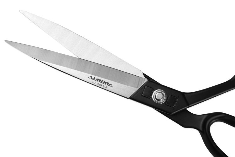 Ножницы профессиональные портновские, облегченные 28 см/4 мм /11&quot;, Aurora — картинка 2