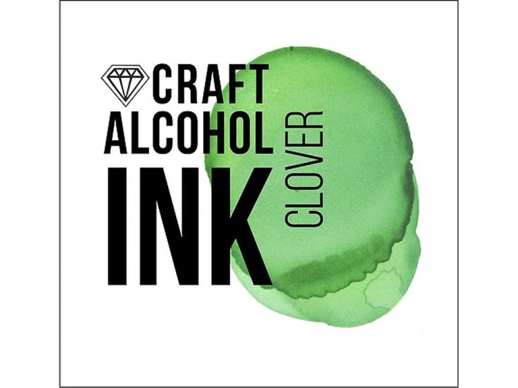 Алкогольные чернила клевер (Clover) 20 мл, Craft Alcohol INK — картинка 2