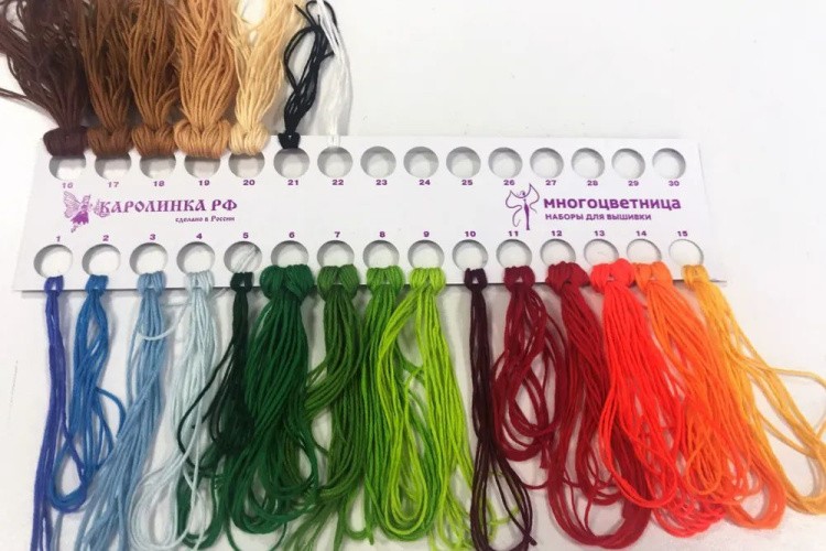 Набор для вышивания «Зайцы и маки» — картинка 7