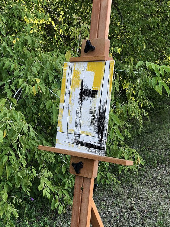 Холст на картоне Magic4Hobby 30х40 см, хлопок 100%, мелкое зерно — картинка 2