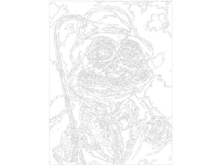 Картина по номерам «Франт» — картинка 3