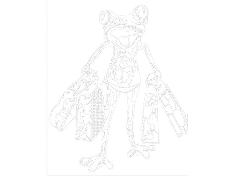 Картина по номерам «За покупками» — картинка 3