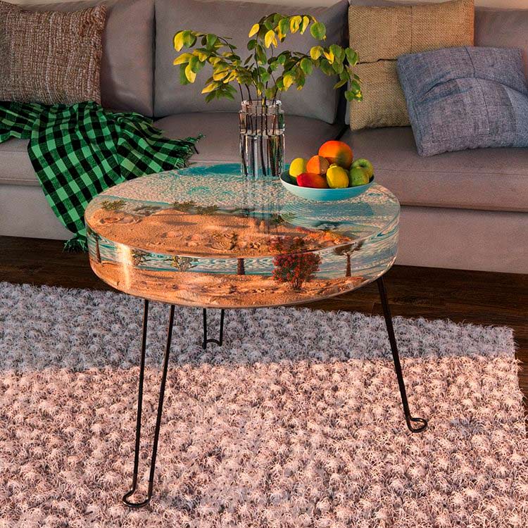 Силиконовый молд - Объемный круг, d36см 1 шт. — картинка 4