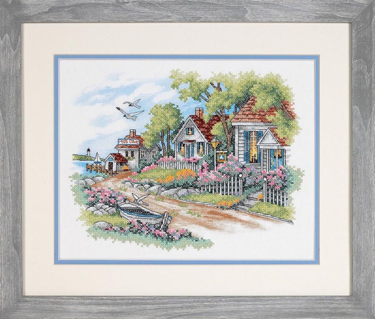 Набор для вышивания «Дом у моря» — картинка 2