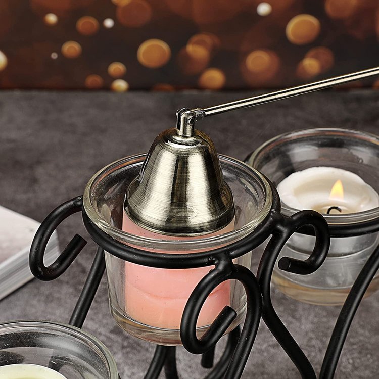 Набор аксессуаров для свечей, серебро — картинка 5