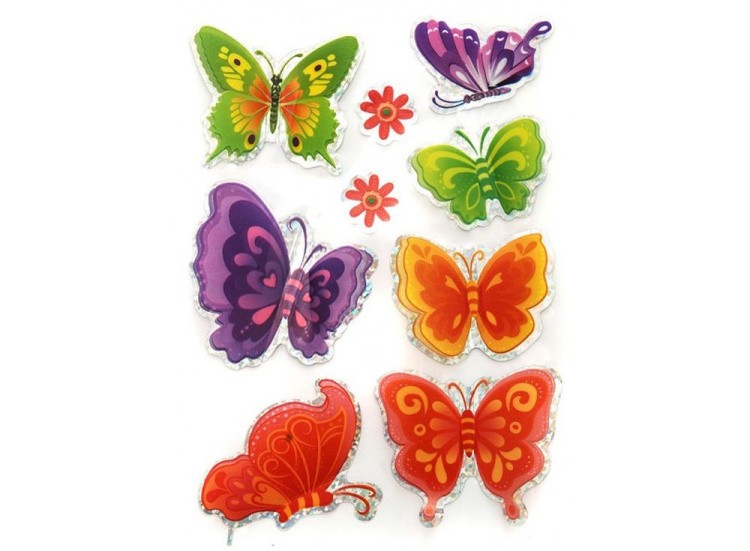 Декоративные наклейки «Красивые бабочки»