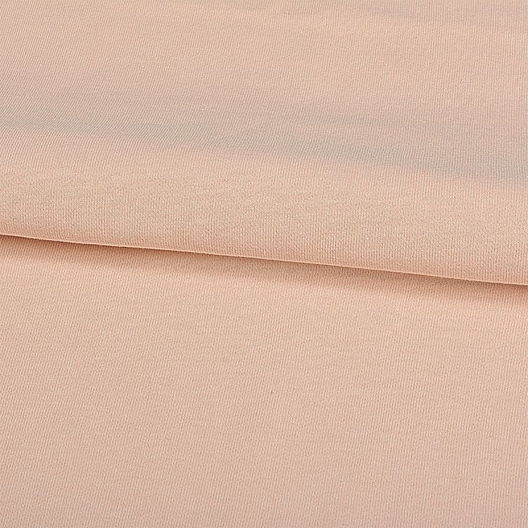 Ткань трикотаж Футер 3х нитка, петля, хлопок, 6 м, ширина 180 см, цвет: крем-брюле, TBY — картинка 4