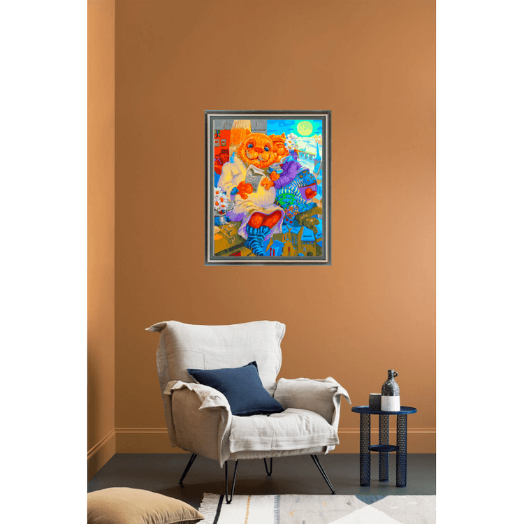 Картина по номерам «Письмо с острова Пасхи» — картинка 6