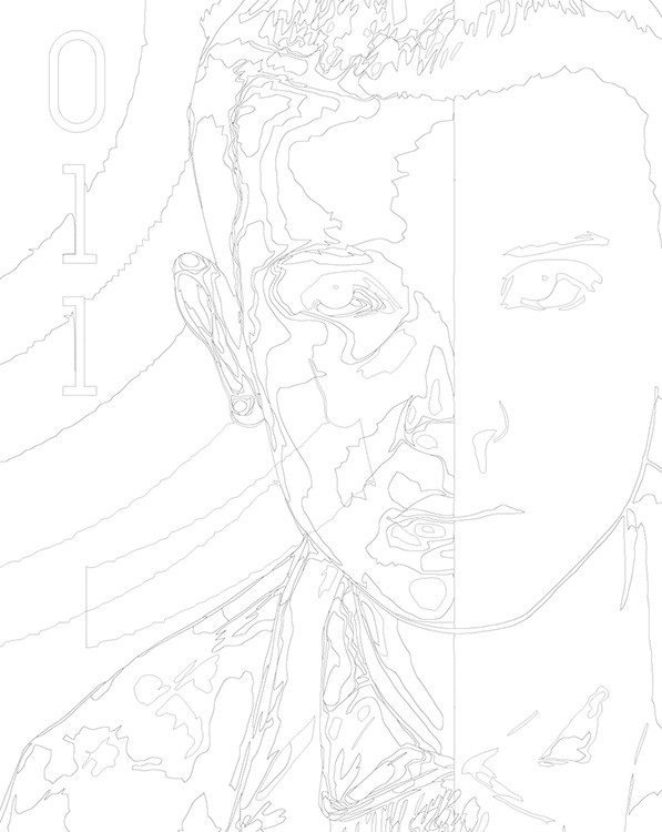 Картина по номерам «Очень странные дела ОСД Милли Бобби Браун» — картинка 3